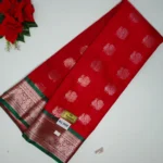 Semi Uppada Small Border Sarees-MB561 - Image 4