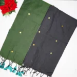 Khadhi Cotton Dual Colour Sarees-MB562