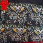 Pure Maheswari Silk Kalamkari Silk Sarees -MB582 - Image 3