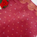 Soft Jacquard Border Sarees-MB611(Skin Colour) - Image 2