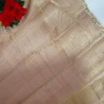 Tissue Pattu With Lace Border-MB614 - Image 3