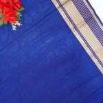 Pure Mysore Silk Crape Georgette Sarees-MB616 - Image 2
