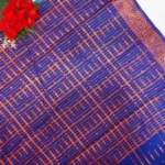 Pure Mysore Silk Crape Georgette Sarees-MB618 - Image 3
