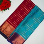 Pure Mysore Silk Crape Georgette Sarees-MB618
