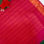 Pure Mysore Silk Crape Georgette Sarees-MB622 - Image 2