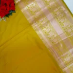 Light weight Upada Pattu sarees -MB625 - Image 3