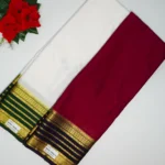 Pure Mysore Silk Crape Georgette Sarees-MB621