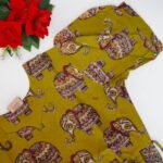 Mangalagiri Kalamkari Umbrella Tops-DS006 - Image 4