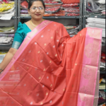 Soft Jacquard Border Sarees-MB611(Rani Pink)