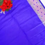 Muniya Border kanchi Pattu Sarees-MB630 - Image 3