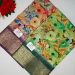 Urvi Digital Crushed Sarees-MB635