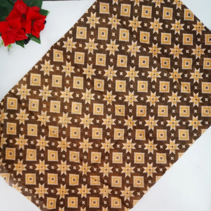 Maguva Musleen cotton Temple Border Sarees-MB636 - Image 4