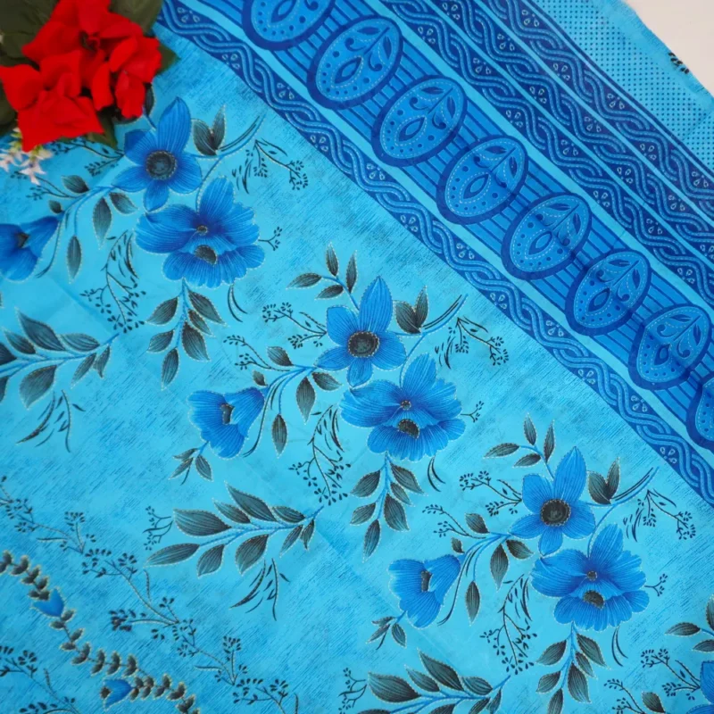 Mahavideh Pure Cotton Sarees-MB644 - Image 2