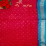 Kalanjali Silk With Gap Border-MB651 - Image 3