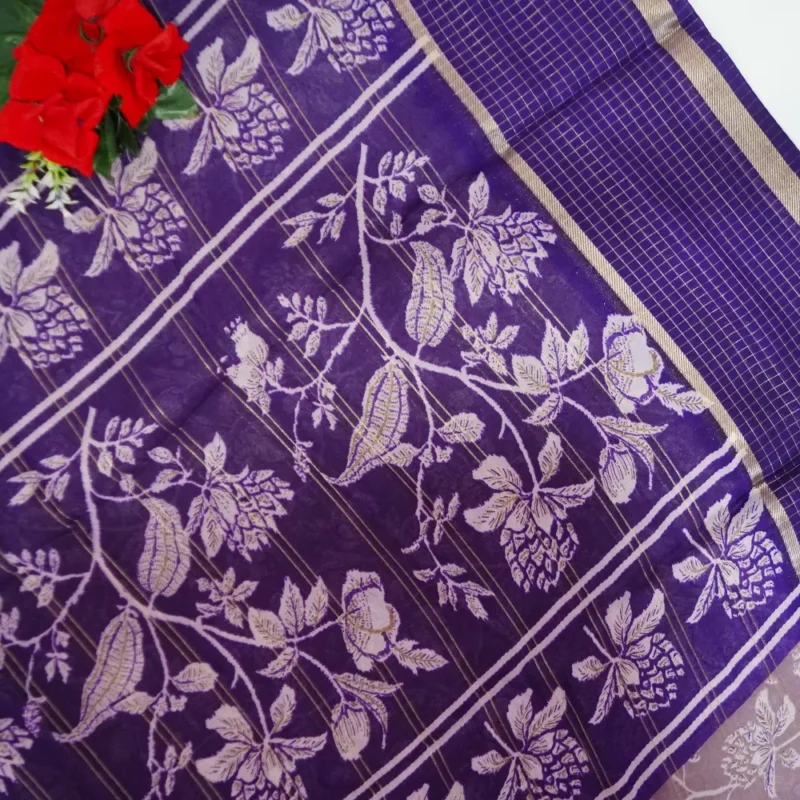 Mexicon Silk Cheeks Sarees-MB305(664) - Image 3