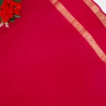 Pure Mysore Crape Georgette Sarees -MB671 - Image 2