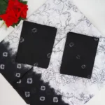 Black And White Special Cotton Sarees-MB693