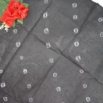 Black And White Special Cotton Sarees-MB693 - Image 3