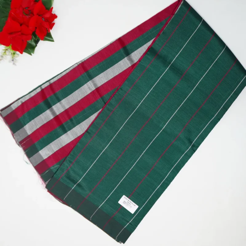 Mangalagiri Plain Zarry Sarees-MB706 - Image 4