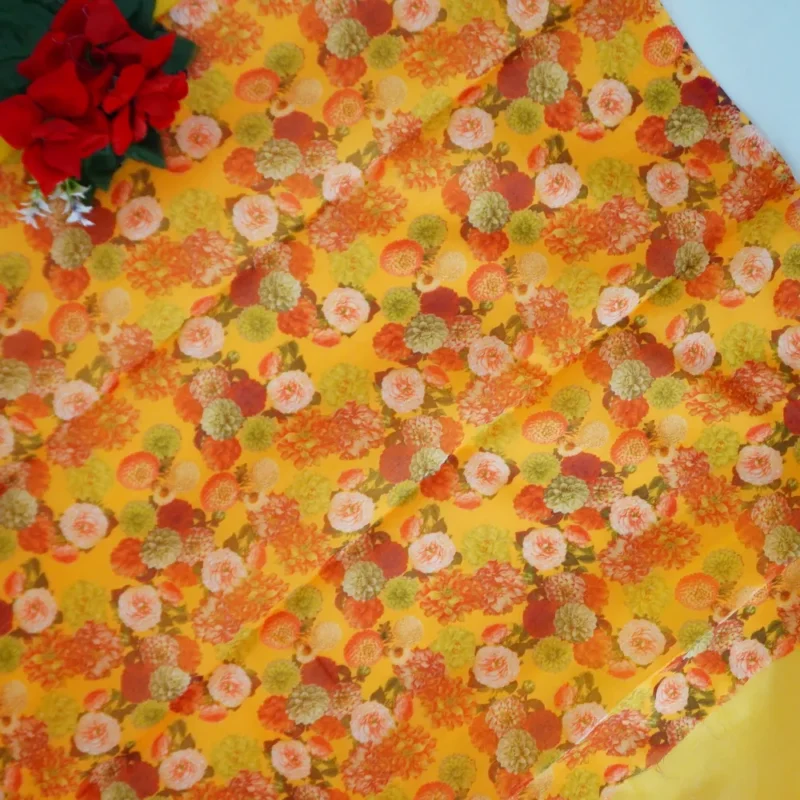 Pure Digital Kota All Over Embroidery Sarees-MB716 - Image 3