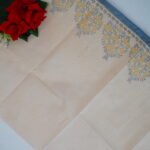 Cream Special Cotton Sarees-MB736 - Image 3
