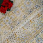 Cream Special Cotton Sarees-MB736 - Image 2