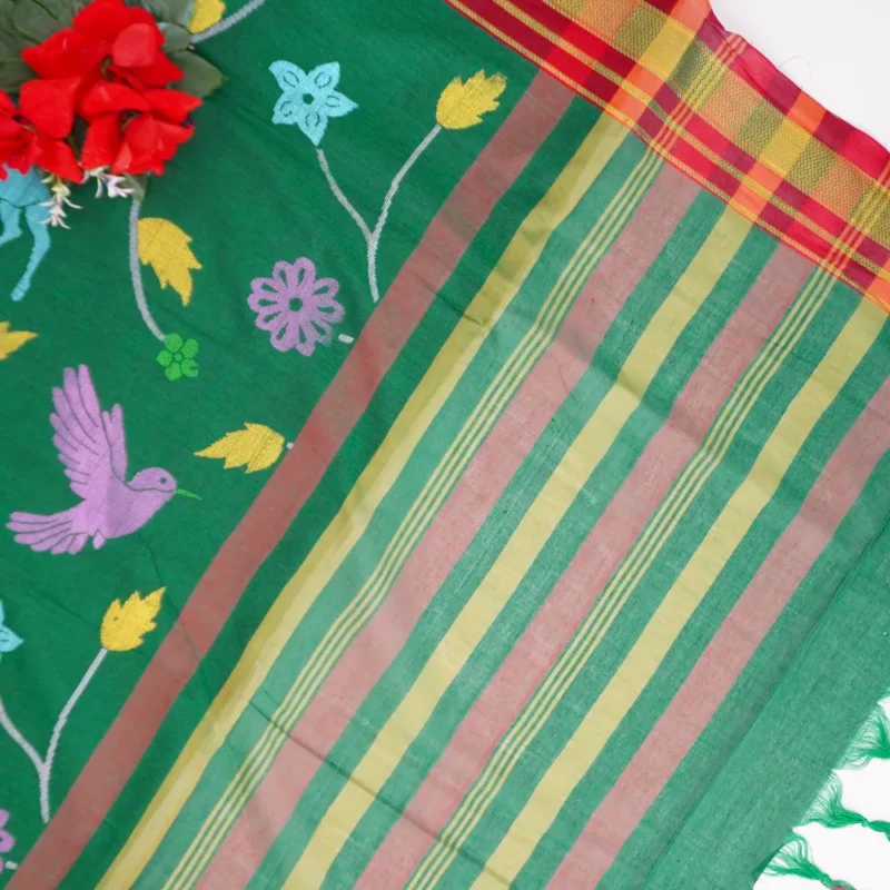 Pulachi Cotton Sarees-MB738(100) - Image 2