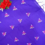 Khadhi Embroidery Work Sarees-MB740 - Image 3