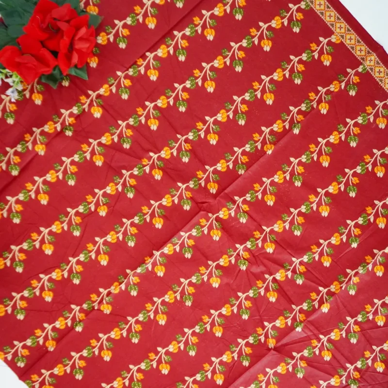 Deeptext Cotton Sarees -MB756 - Image 3