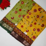 Super Six PenKalamkari With Small Border-MB764