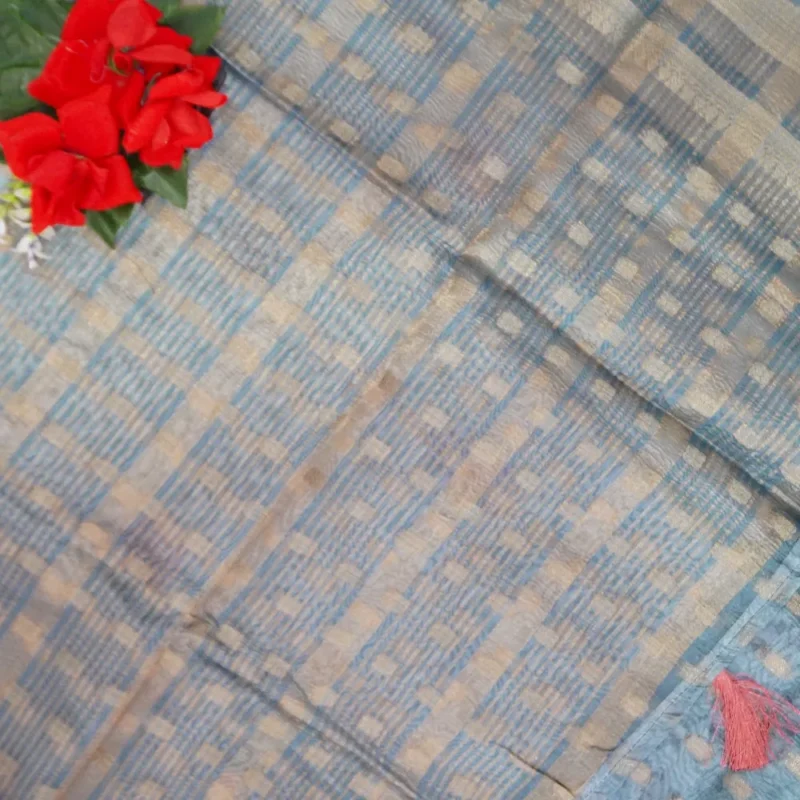 Pure Tissue Digital Pattu Sarees-MB522(777) - Image 3