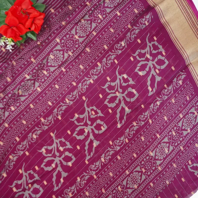 F4U Honey Silk Sarees-MB788 - Image 3