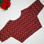 Pure Cotton Ajarak Blouses-B34 - Image 2