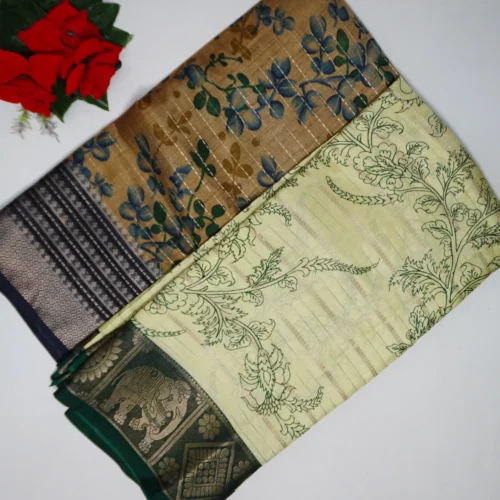 Mangalam Silk And Crushed &Maheswari Silk Offer Sarees-MB273(1-30)