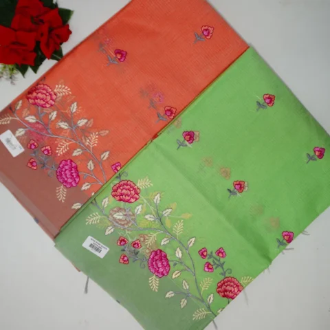 Pure Kota Embroidery Sarees