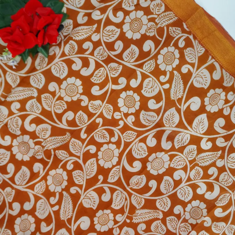 Nijam Border Mangalagiri Silk Sarees-MB810(762) - Image 2