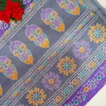 Leaf Cotton Sarees-MB816 - Image 3