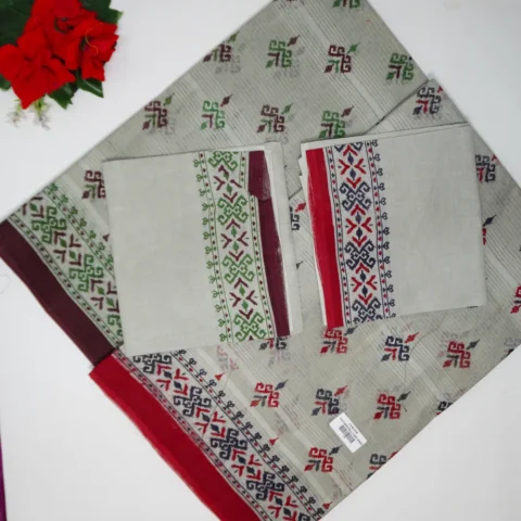 Checks Pochampalli Cotton Sarees