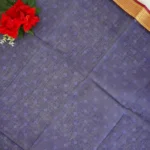 Pochampalli Zarry Border Cotton Sarees-MB824 - Image 3