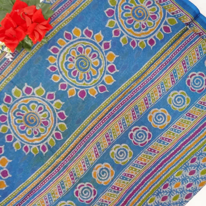 Maguva Masleen Cotton Sarees-MB840 - Image 2
