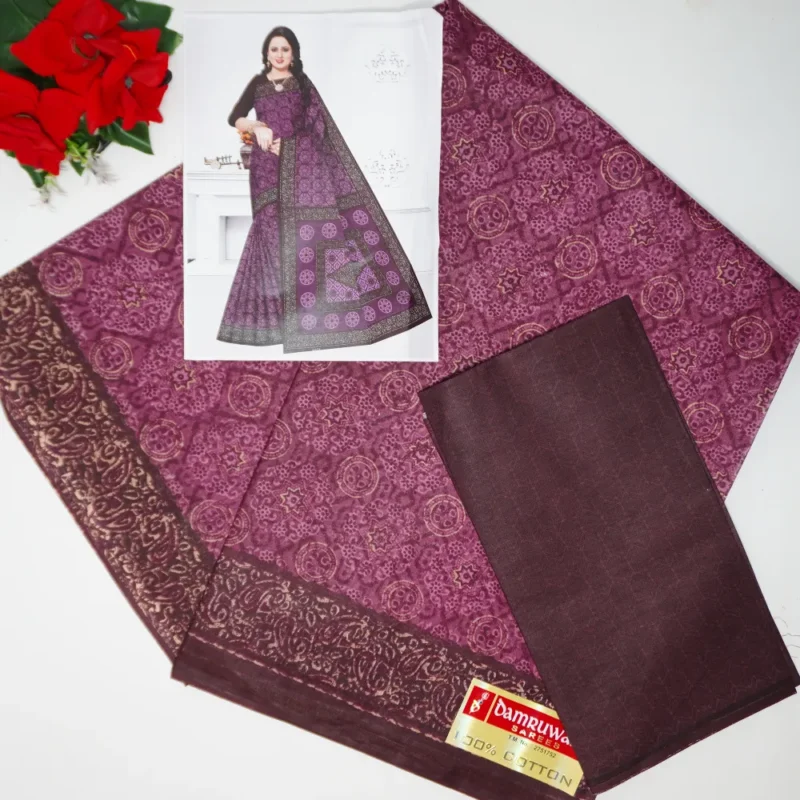 Offer In Summer Cotton Sarees-MB856 - Image 2
