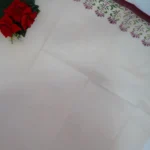 Cream Special Cotton Sarees -MB857 - Image 3