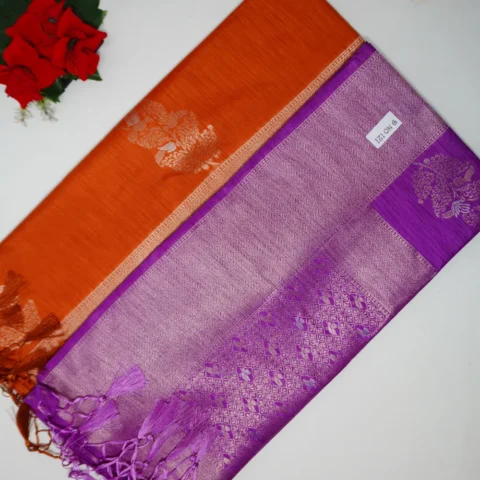 Offer on Kasturi Silk Sarees(Raw Mango)-MB861(1-30)