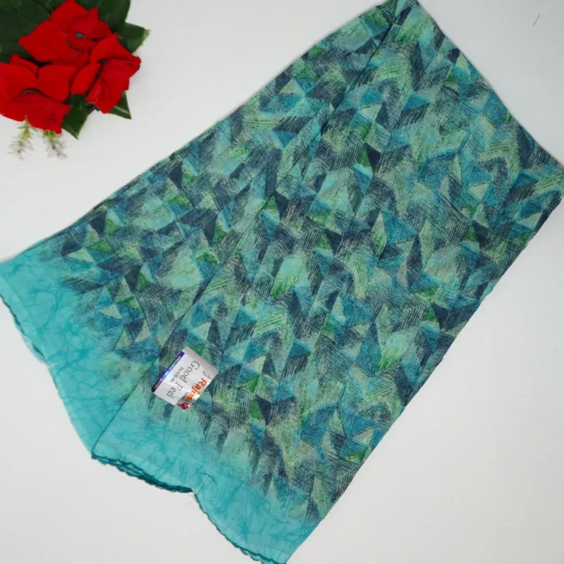 Zara Georgette Lace Border Sarees-MB875 - Image 4