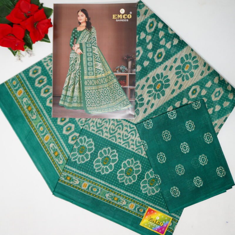 Ikkath Special Cotton Sarees-MB879 - Image 2