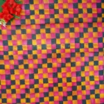 Checks Boarder Summer Special Cotton Sarees-MB886 - Image 3