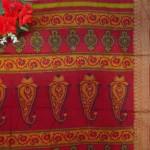 Meena Muslin Cotton Sarees-MB893 - Image 3