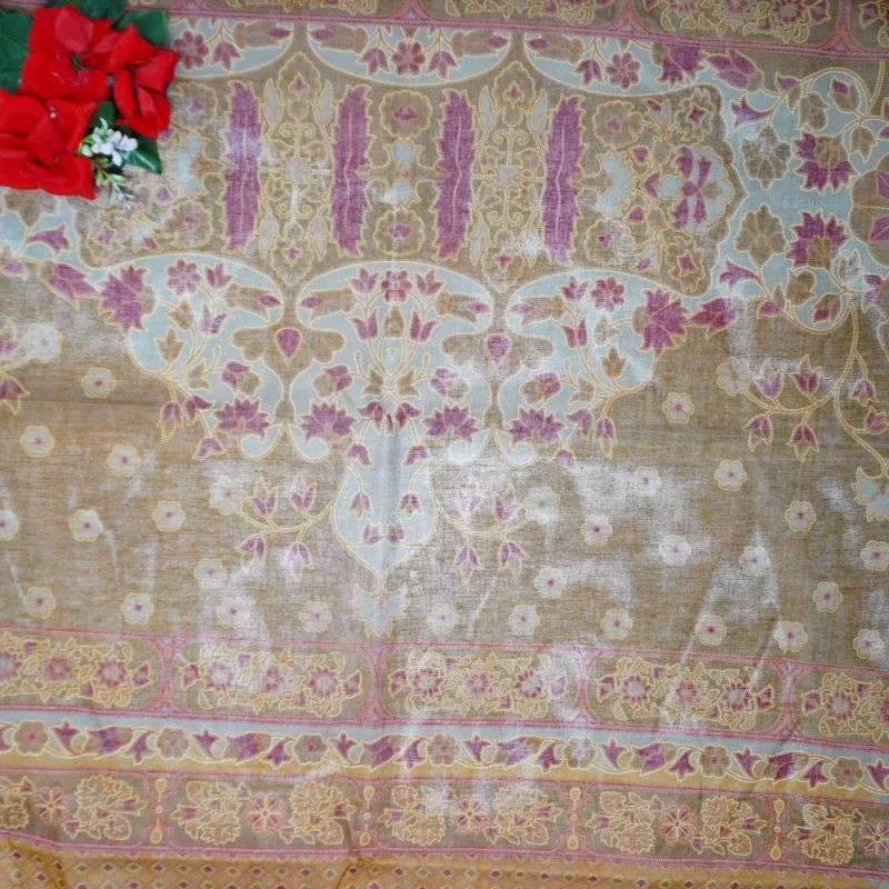 Pochampalli Small Designer Cotton Sarees-MB899 - Image 2