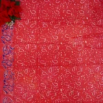 Ajrak Bengal Cotton Sarees-MB907 - Image 3