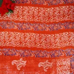 Ajrak Bengal Cotton Sarees-MB907 - Image 2